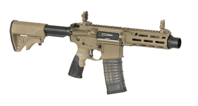 Daniel Defense x EMG DDM4 PDW SBR Gas Blowback Rifle by Cyma CGS (Tan) - EMG - view 4