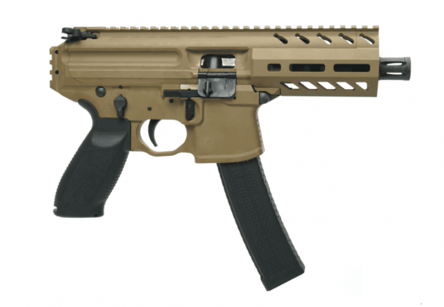 AA/APFG MPX-K Gas Blowback Rifle (Tan) - Airsoft Guns - view 2