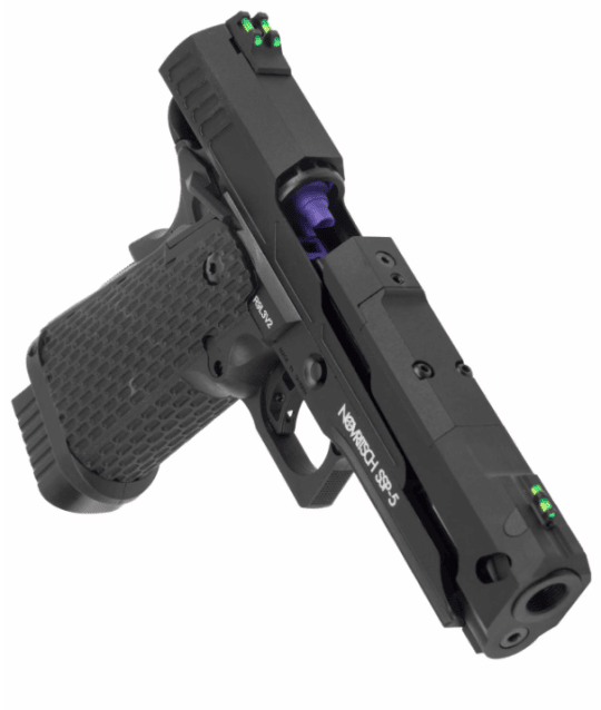 Novritsch SSP5 4.3 Hi-Capa Split Slide GBB Pistol - Airsoft Hi Capa Pistols - view 3