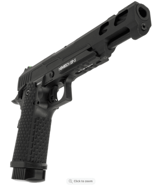 Novritsch SSP5 6" Hi-Capa Split Slide GBB Pistol - Airsoft Hi Capa Pistols - view 3