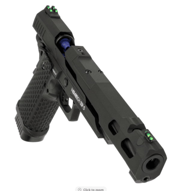 Novritsch SSP5 6" Hi-Capa Split Slide GBB Pistol - Airsoft Hi Capa Pistols - view 4