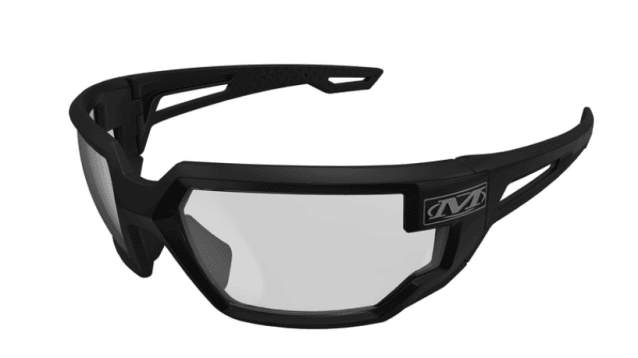 Mechanix Tactical Type-X Safety Specs; Black Frame & Clear Lens - Airsoft Face Protection