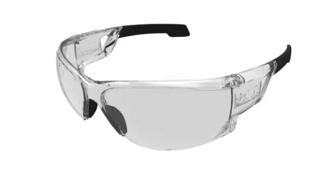 Mechanix Tactical Type-N Safety Glasses; Clear Frame & Lens - Airsoft Face Protection