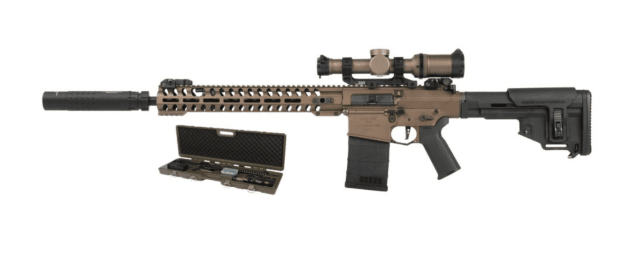 Ares x Amoeba AR308L - Deluxe Version - AEG Rifle (Bronze - AR-099E-Deluxe) - Ares Airsoft - view 5