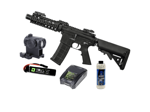 Nuprol Pioneer Breacher Starter Package inc sight, battery , battery charger and bb's - Nuprol