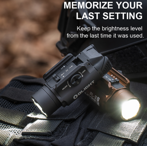 PL-3R Valkyrie Rechargeable Rail Mounted Tactical Light (Tan) - New Airsoft Products - view 3