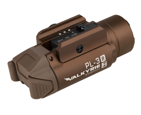PL-3R Valkyrie Rechargeable Rail Mounted Tactical Light (Tan) - New Airsoft Products - view 7