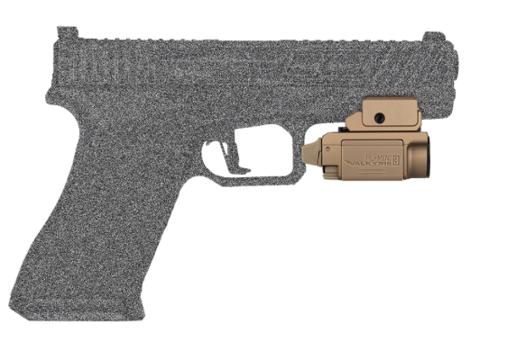 PL-MINI 3 Valkyrie Rail Mounted Light (Tan) - Airsoft Brands - view 2