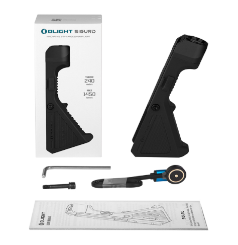 Olight Sigurd Angled Grip Light (Black) - Airsoft Brands - view 2