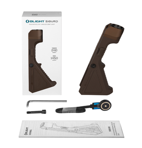Sigurd Angled Grip Light (Tan) - Airsoft Brands - view 9