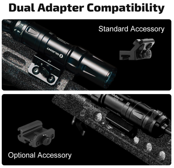Odin Mini 1250 Lumens Ultra Compact M-Lok Mount LED Light (Tan) - Airsoft Brands - view 4