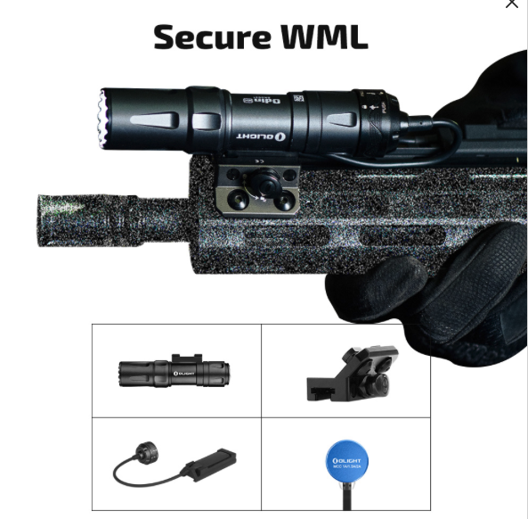 Odin Mini 1250 Lumens Ultra Compact M-Lok Mount LED Light (Tan) - Airsoft Brands - view 5