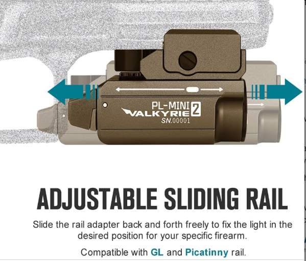 PL-MINI 2 Valkyrie Compact Rechargeable PL Light - Airsoft Brands - view 3