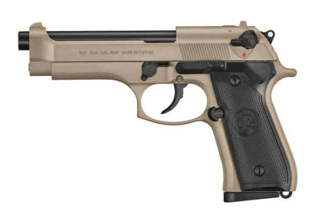 ICS BM9 Metal Gas BlowBack Pistol (TAN) - Airsoft Guns