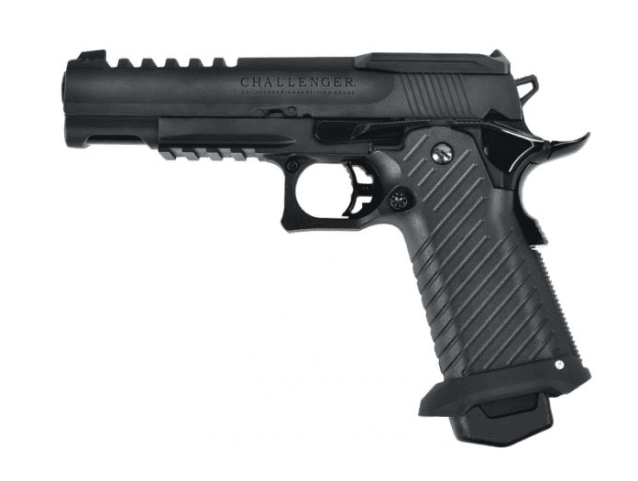 ICS Hi-Capa Challenger CO2 Powered GBB Pistol (Black) - Airsoft Guns