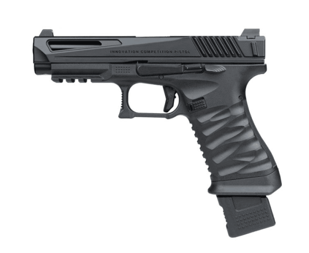 ICS ICP Gas BlowBack Pistol (Black) - Airsoft Guns