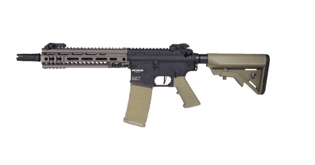 Rossi M4 Neptune SEAL AEG with Mosfet (Programmable Trigger - Tan) - All AEG Airsoft Rifles