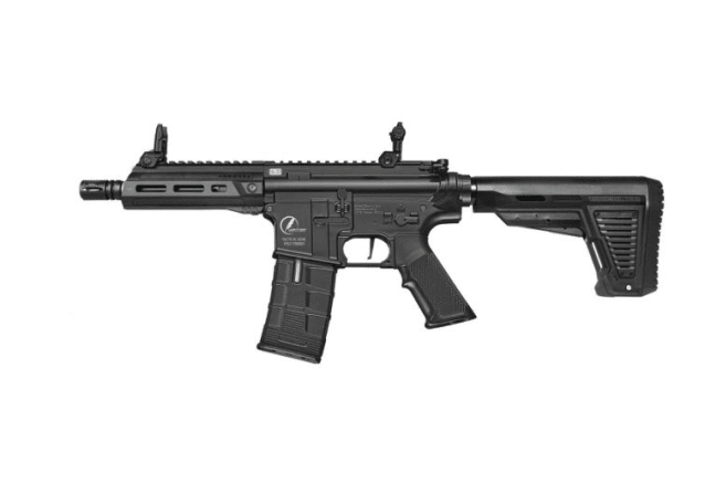 ICS M4 Lightway Dagger S3 CQB AEG Rifle.(Black) - Airsoft Guns