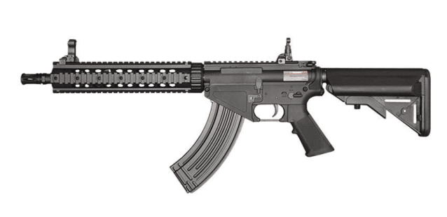 Cyma AR47 RIS (Nylon Fibre - Mosfet/QD Spring - Inc. Bat. & Charger - CM650A) - Airsoft Guns