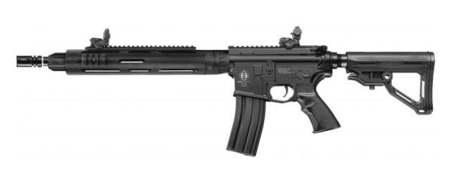 ICS (Metal) M4A1 Tubular Handguard EBB Airsoft Gun AEG (Long Version) - Airsoft Guns