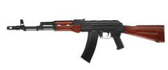 ICS AK 74 Real Wood Stock and Foregrip Airsoft Gun AEG