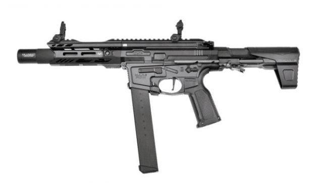 ICS CXP MARS PDW9 S3 Black AEG Airsoft Gun - Airsoft Guns