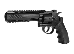 SRC 6 INCH TITAN FULL METAL CO2 AIRSOFT REVOLVER BLACK
