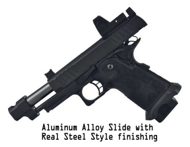 Staccato Licensed C2 COMP SOC 2011 Gas Blowback T8 Airsoft Pistol (R612-4A) - Airsoft Guns - view 4