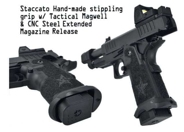 Staccato Licensed C2 COMP SOC 2011 Gas Blowback T8 Airsoft Pistol (R612-4A) - Airsoft Guns - view 7