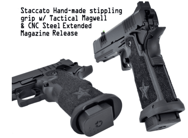 Staccato Licensed XC 2011 Gas Blowback T8 Airsoft Pistol (R618A) - Airsoft Guns - view 6
