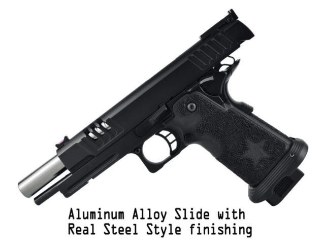 Staccato Licensed XL 2011 Gas Blowback T8 Airsoft Pistol (R611A) - Airsoft Guns - view 3