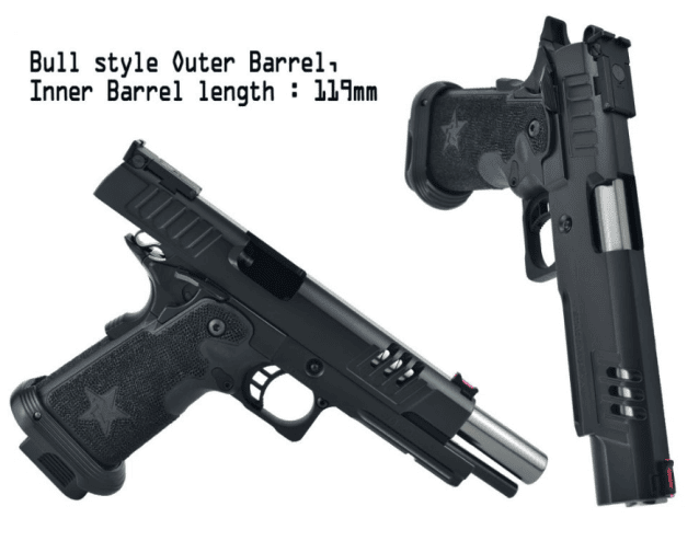 Staccato Licensed XL 2011 Gas Blowback T8 Airsoft Pistol (R611A) - Airsoft Guns - view 5