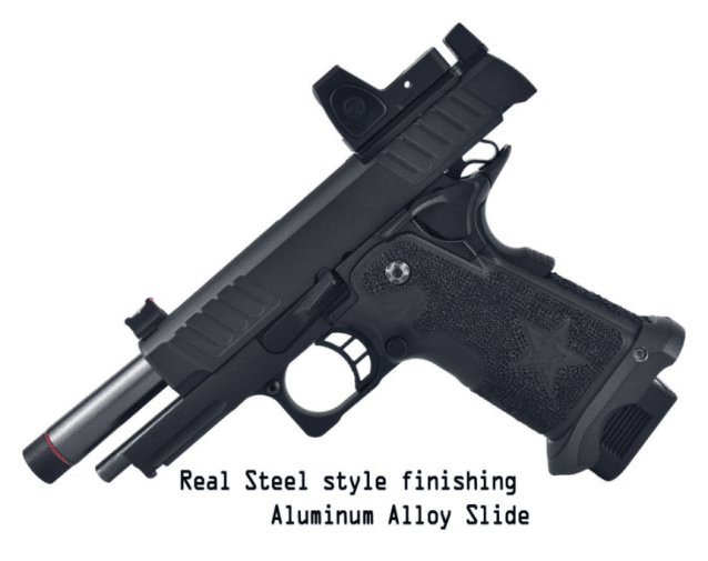 Staccato Licensed C2 Compact 2011 Gas Blowback T8 Airsoft Pistol (R612A) - Airsoft Guns - view 3
