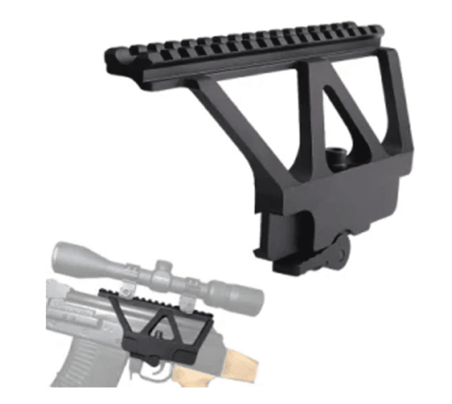 Double Bell - AK105 AK Side Scope Mount Rail 20mm - Airsoft Sights and Optics
