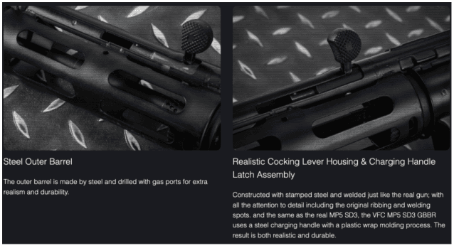 Umarex MP5SD3 Gas Blowback SMG (V2 / Gen2) - Airsoft Guns - view 4