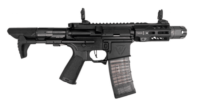 Strike Industries x EMG 4 AR Strike Oppressor M4 Short Barrel Gas Blowback by Cyma (MWS - SI.1301 BK) - EMG - view 2