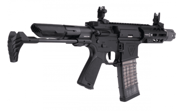 Strike Industries x EMG 4 AR Strike Oppressor M4 Short Barrel Gas Blowback by Cyma (MWS - SI.1301 BK) - EMG - view 5