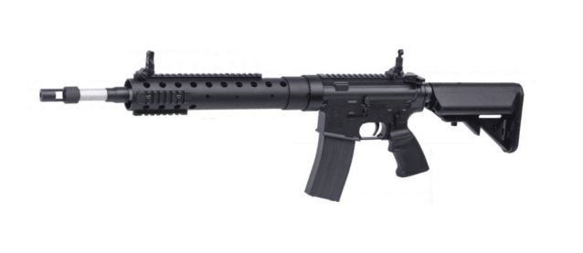 Colt x EMG MK12 MOD H Gas Blowback Rifle by Cyma CGS (MWS - Black - COLT.1008-13.5) - EMG