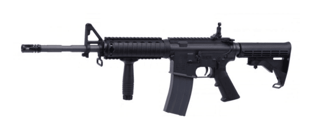 Colt x EMG M4RIS 14.5 Gas Blowback Rifle by Cyma CGS (MWS - Black - COLT.1004) - EMG
