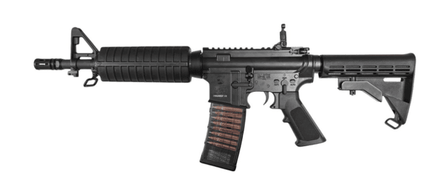 Colt x EMG M4 10.5 Gas Blowback Rifle by Cyma CGS (MWS - Black - COLT.1002) - EMG