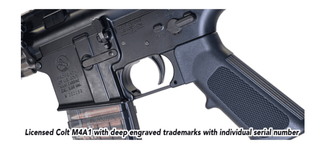 Colt x EMG M4 10.5 Gas Blowback Rifle by Cyma CGS (MWS - Daniel Defense Rail - COLT.1001) - EMG - view 4