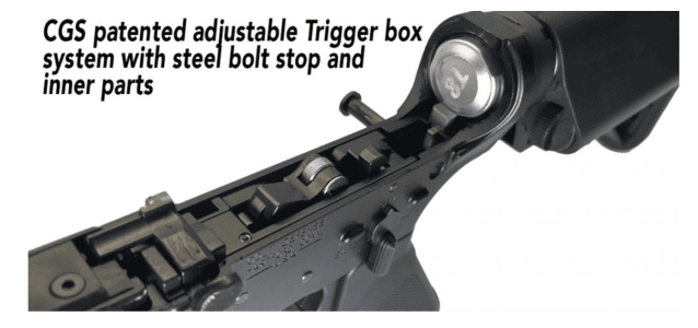 Colt x EMG M4 10.5 Gas Blowback Rifle by Cyma CGS (MWS - Daniel Defense Rail - COLT.1001) - EMG - view 7