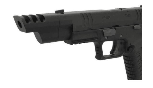 WE XDM IPSC Special Edition Gas Blowback Pistol (Black) - All Airsoft Gas Pistols - view 2