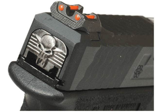 WE Custom 34 Series Pistol (Black Slide and Silver Barrel - Black) - Airsoft G Series / EU Series - view 6