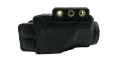 Rebel Tactical Flashlight with Red Laser - 700 lumens