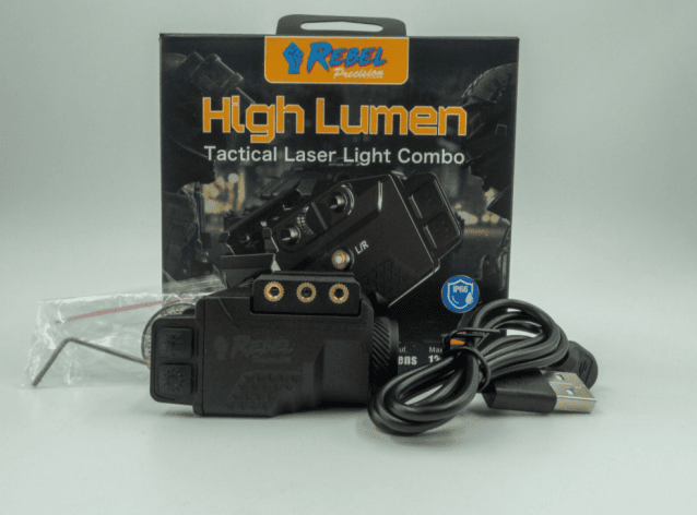 Rebel Tactical Flashlight with Red Laser - 700 lumens - New Airsoft Products - view 4