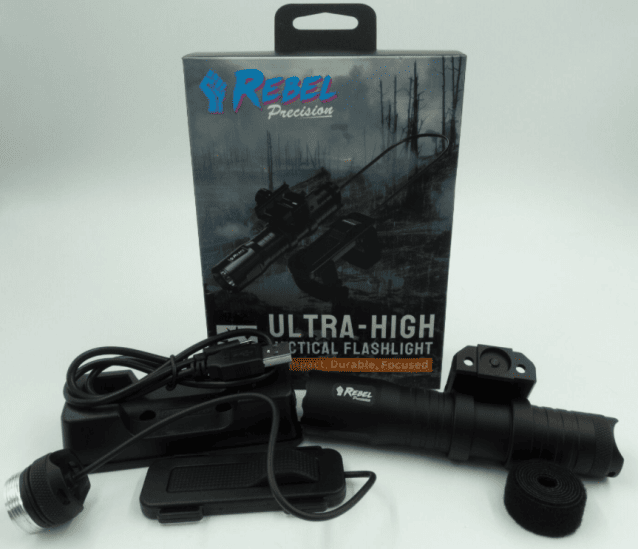 Rebel Tactical Flashlight - 1250 Lumens - Airsoft Brands - view 2