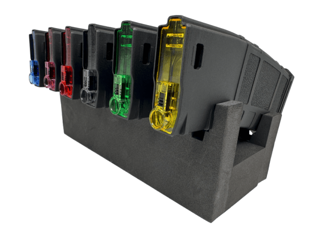 Amarok 250rnds Polymer Mid Cap Magazine (AEG) - Black (M4/AR-15) - New Airsoft Products - view 2