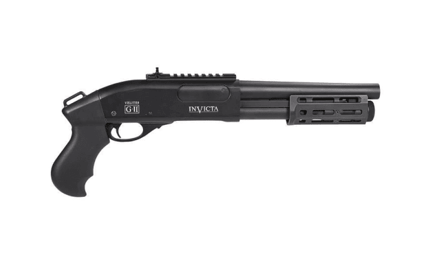 Secutor M870 Velites Invicta Gas Shotgun (M-lok - G-II - Black) - New Airsoft Products