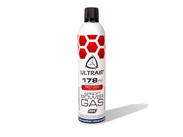 ASG Ultraair Red High Power Gas 570ml (178) PSI - New Airsoft Products